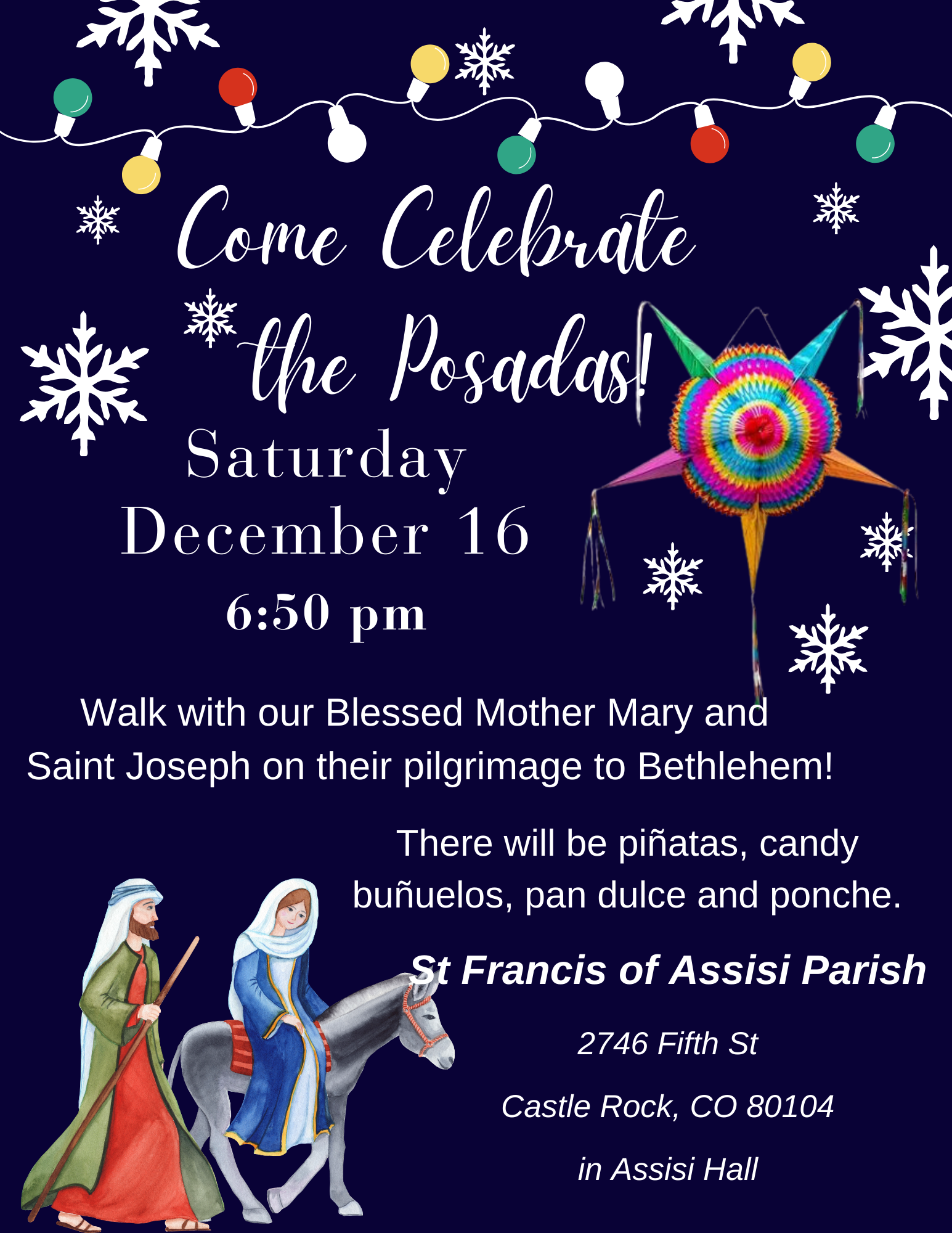 Come Celebrate the Posadas!